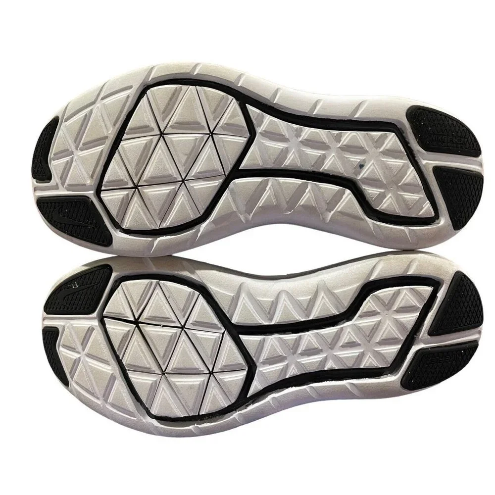 Nike Flex Black 904236-001 Junior‎ Trainers Size 5 Black White Sneakers Shoes
